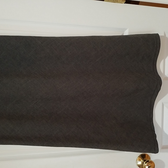 NYC MADE! Vintage Skirt! Perfect Condition. Charcoal Gray. NWT. Long, Maxi. - Picture 8 of 11